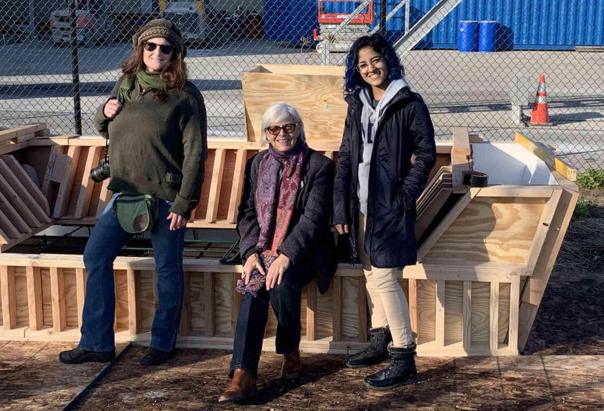 Bronx River Art Center students design greenway benches