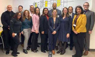 Brightpoint Health Center team meets with Biaggi