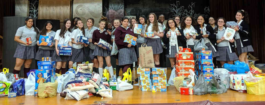 Preston High School’s food drive donates over 12,000 lbs. of food