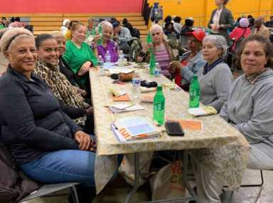 Annual Thanksgiving dinner held at Melrose Senior Center