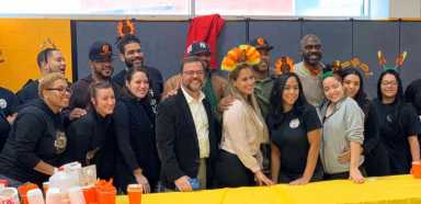 Willie Colon Turkey Giveaway attended by Sepulveda, Blake, Fernandez