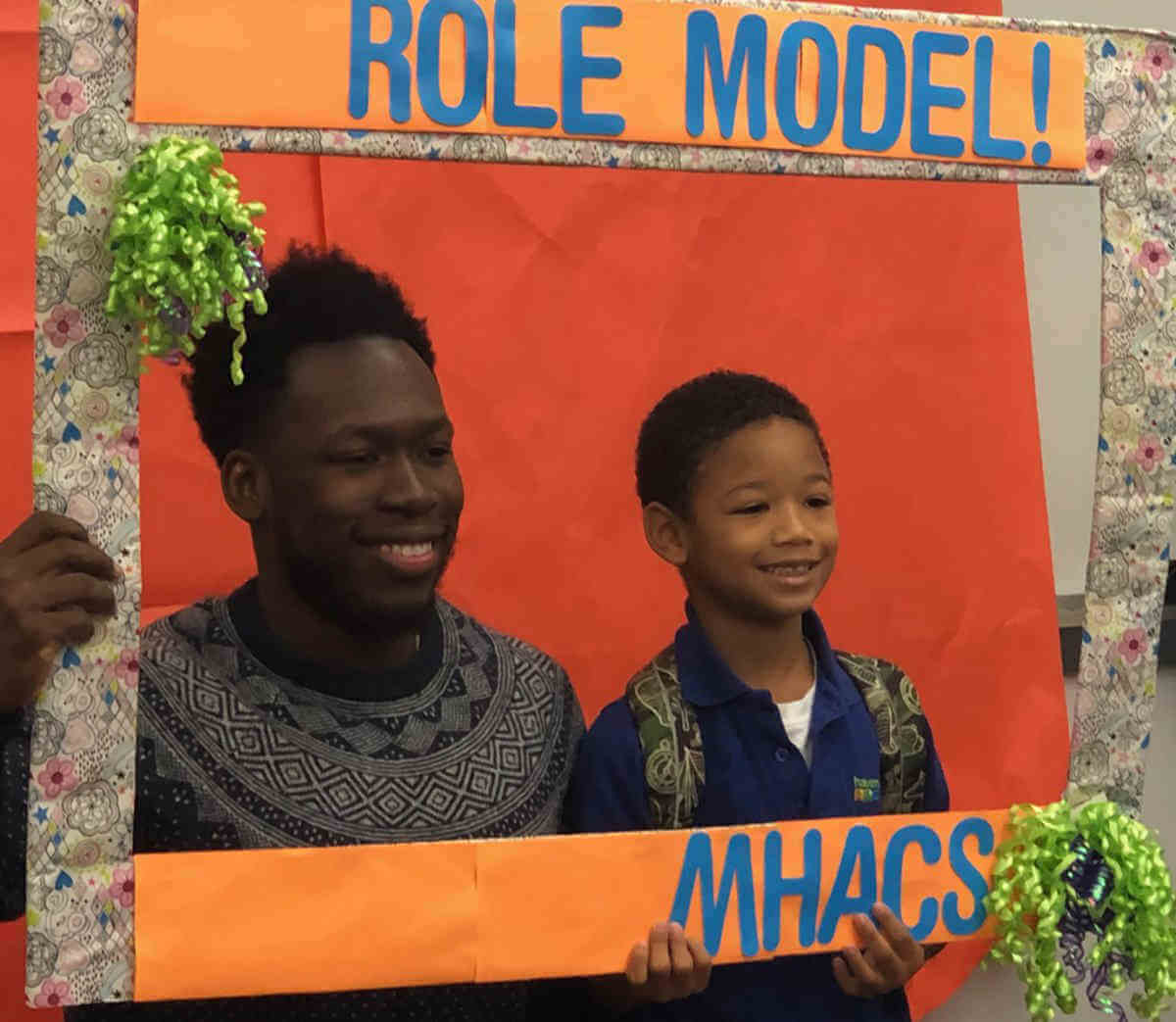 MHACS students bring male role models to school