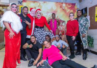 Second annual holiday party held by Boston Secor Senior Center