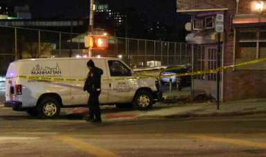 Van crash on East 180th Street and Park Avenue