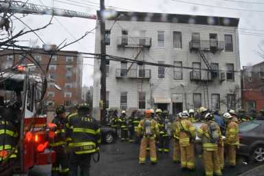 Three-floor blaze on Seddon Street, no injuries