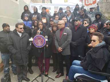 Morrisania rally deplores senseless $1 dollar murder|Morrisania rally deplores senseless $1 dollar murder|Morrisania rally deplores senseless $1 dollar murder