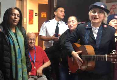 University Center invites Salvation Army to holiday celebration