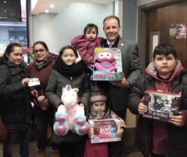 Three Kings Day celebrated by Councilman Gjonaj’s office