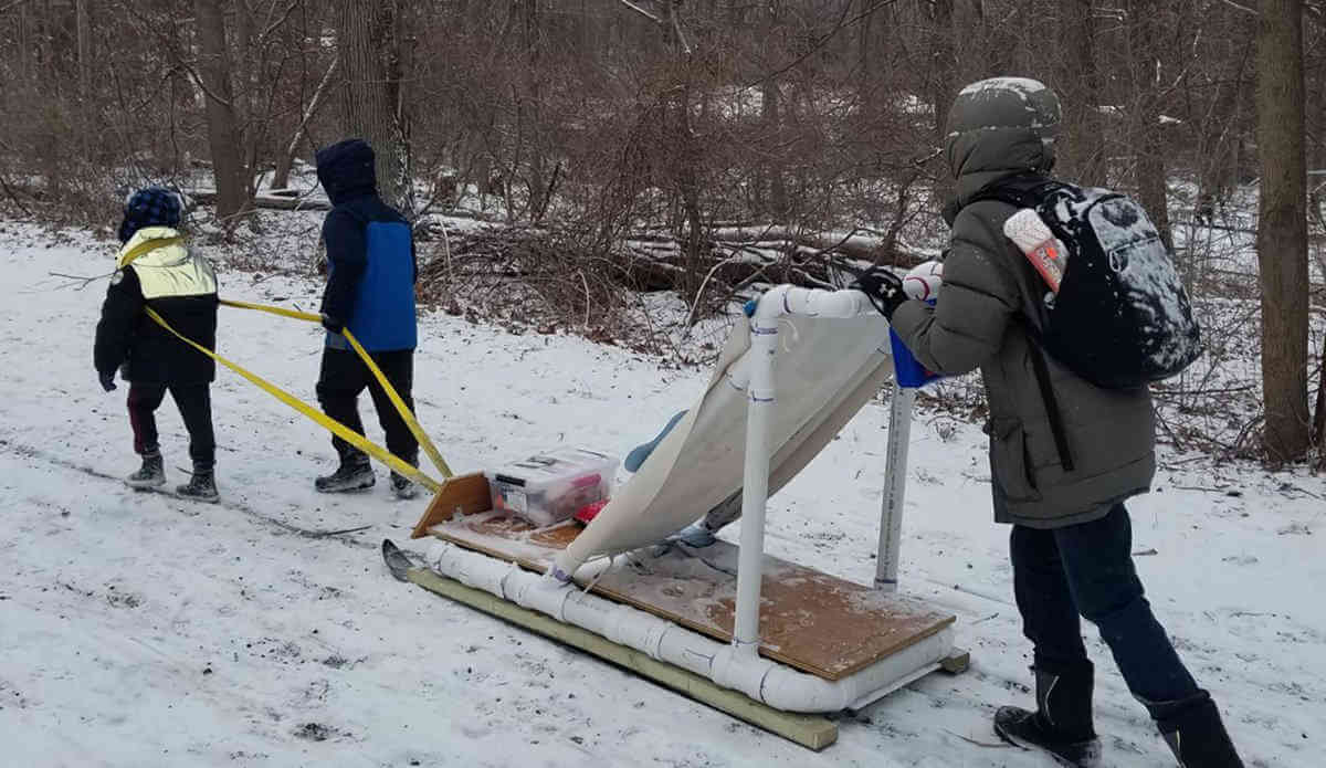 Boy scout troop traveled to Alpine Scout Camp for competition