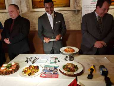 Torres attends inaugural Little Italy Bronx Winter Restaurant Week|Torres attends inaugural Little Italy Bronx Winter Restaurant Week