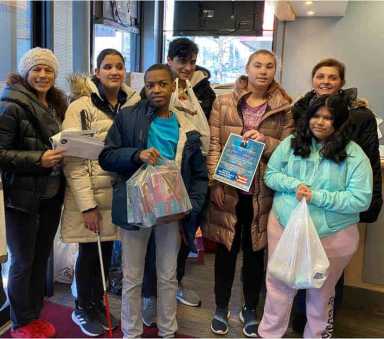 NYISE students donate to PR for earthquake relief