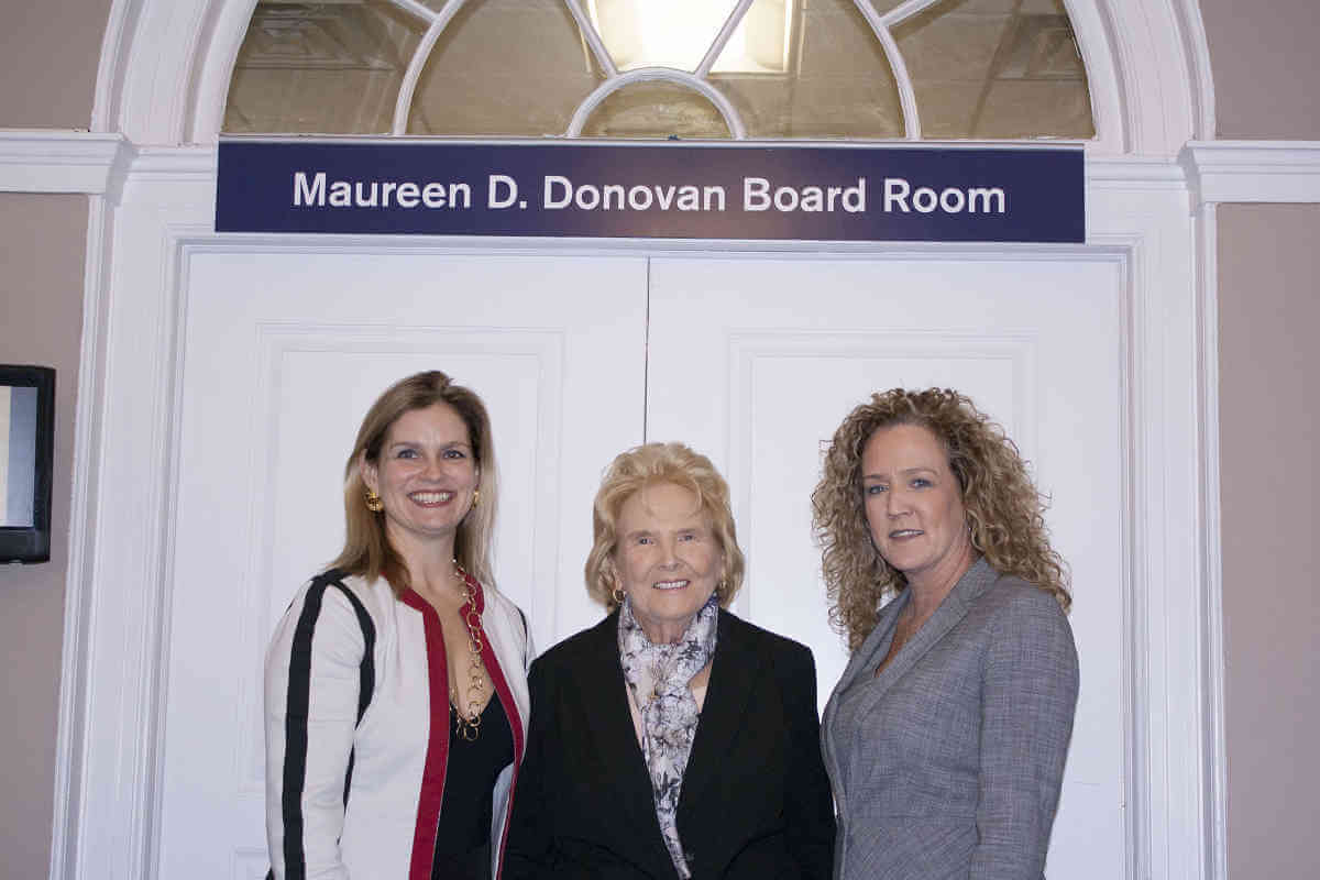 Late trustee honored with St. Barnabas board room naming