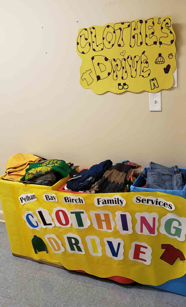 First Birch Family Services’ clothing drive will be held until Feb. 14