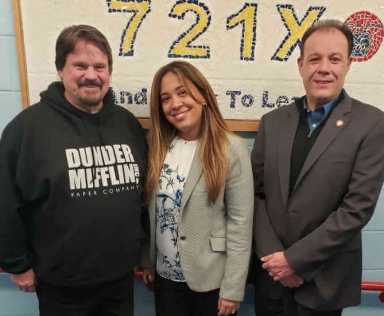 New P.S. 721 principal Aracena meets with Councilman Gjonaj