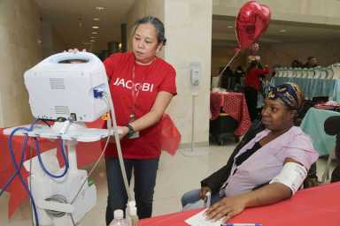 NYC Health + Hospitals/Jacobi event acknowledges February Heart Month|NYC Health + Hospitals/Jacobi event acknowledges February Heart Month