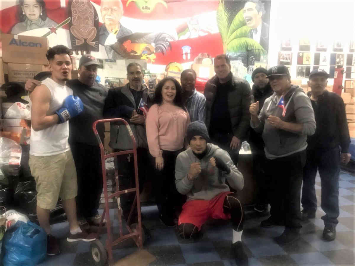 Bronx Center delivers supplies to El Maestro Boxing Club for PR earthquake victims|Bronx Center delivers supplies to El Maestro Boxing Club for PR earthquake victims