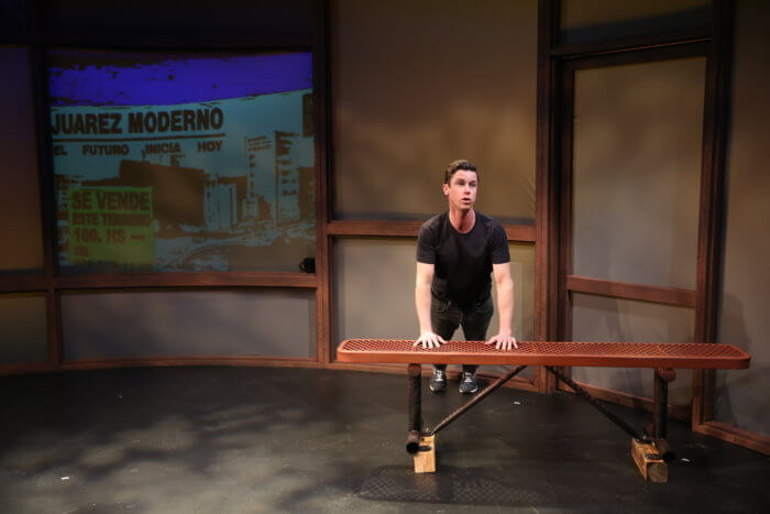 Dan Hoyle performs a play depicting Bronx people