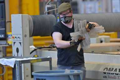 4-16-20 VanNest face shield production