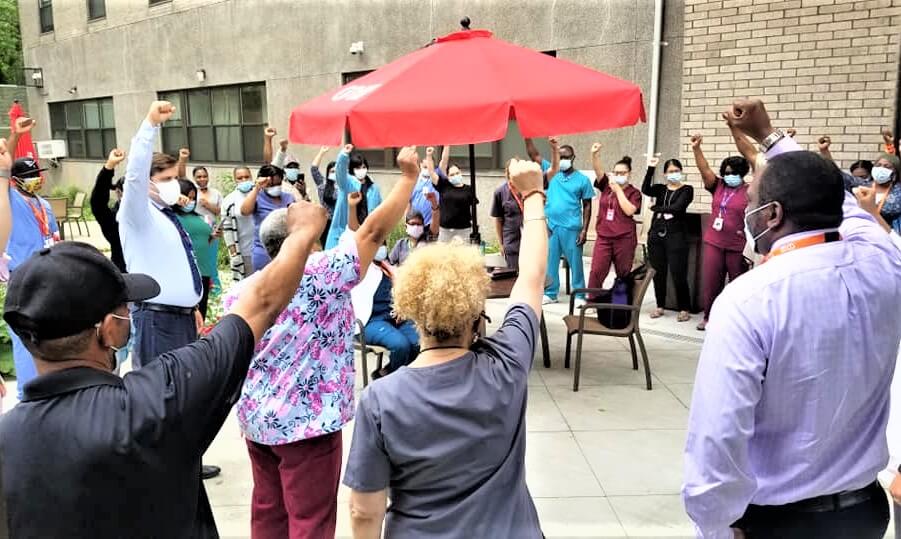 Triboro Center stands together in harmony for Black Lives Matter