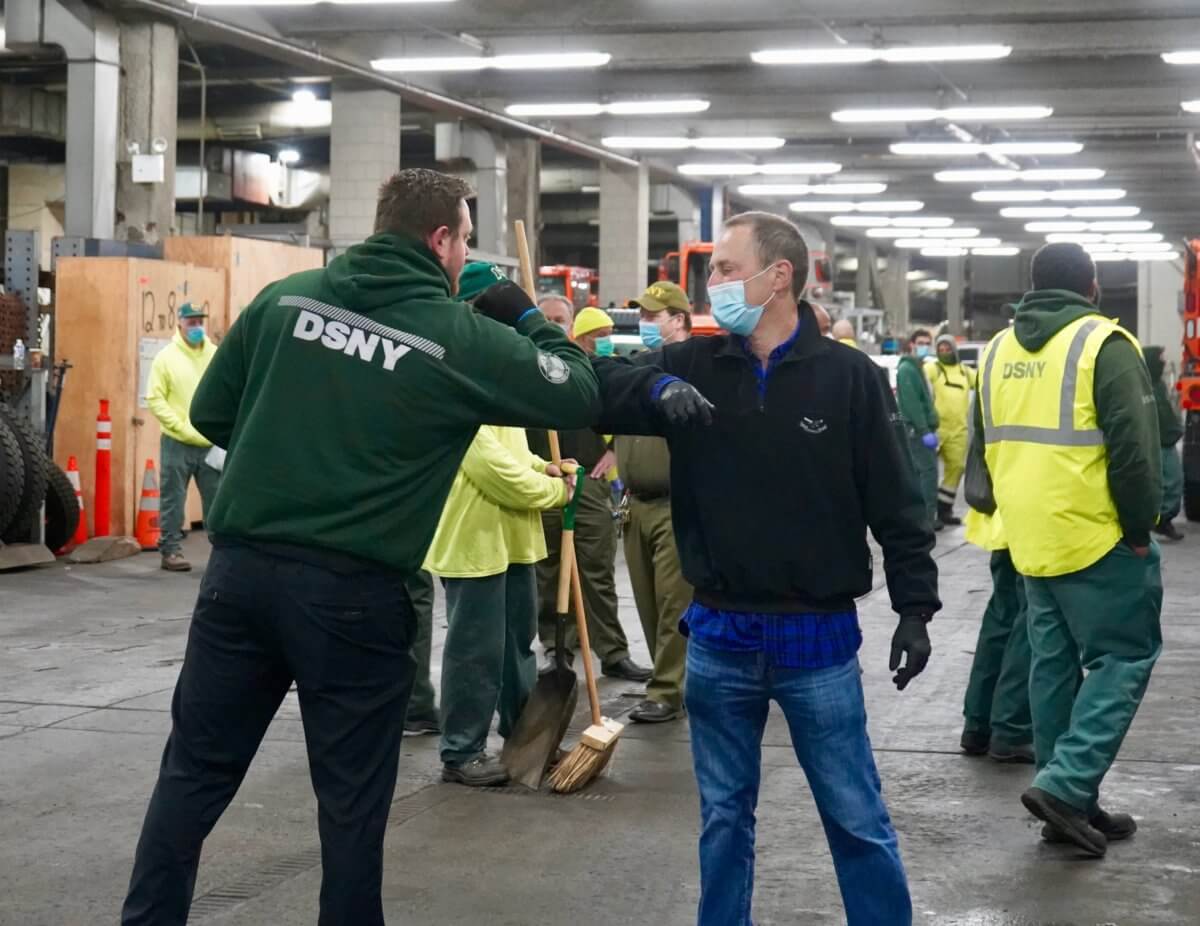 Michael Barasch of Barasch McGarry Delivers Safety Masks to NYC Sanitation Workers on the Front Lines of the COVID-19 Epidemic
