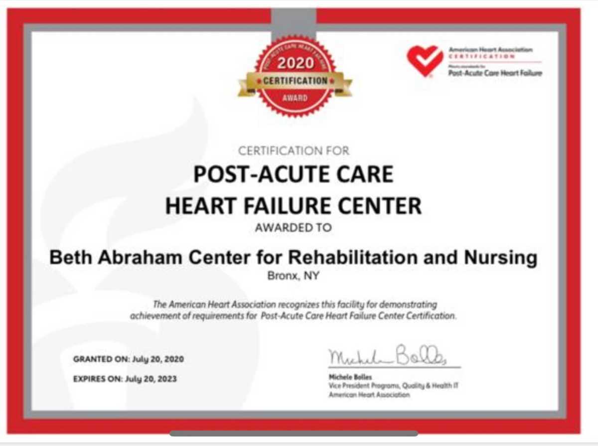Beth Abe AHA Certified July 2020