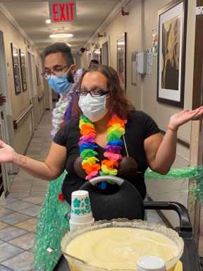 Williamsbridge Hawaii Luau event for end of summer