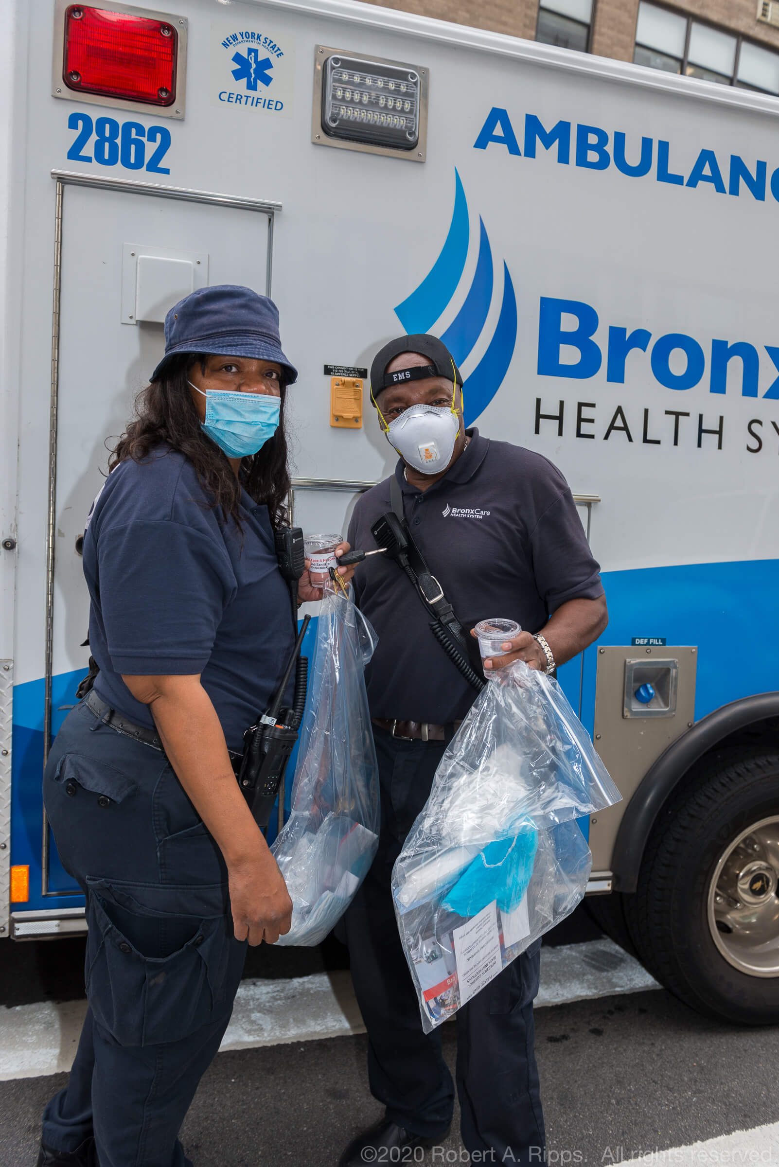 NYC nonprofit distributes PPE to more than 2,000 outside Bronx Care