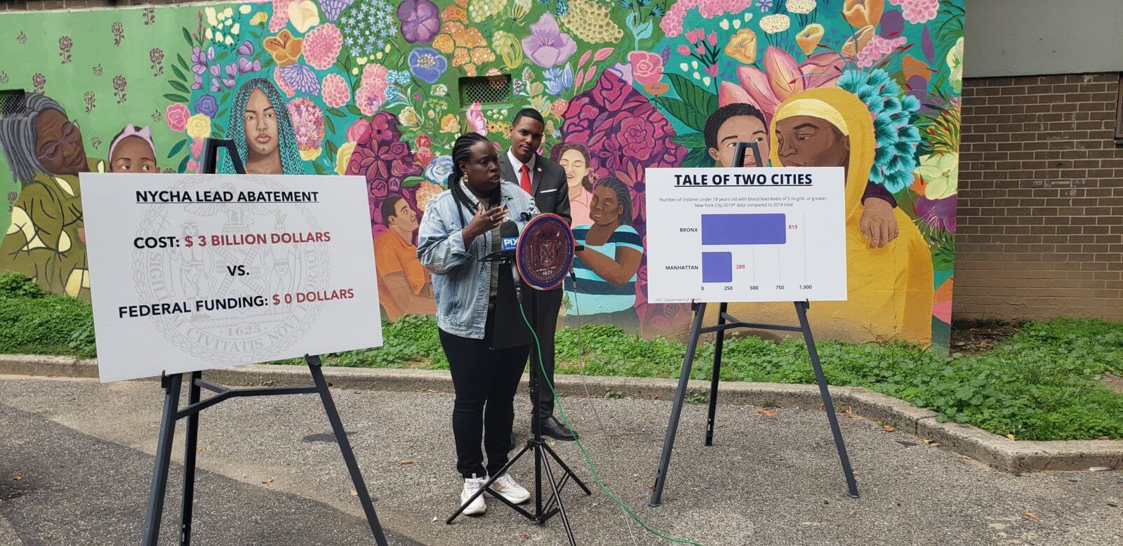 Torres demands federal investment for NYCHA lead abatement and removal