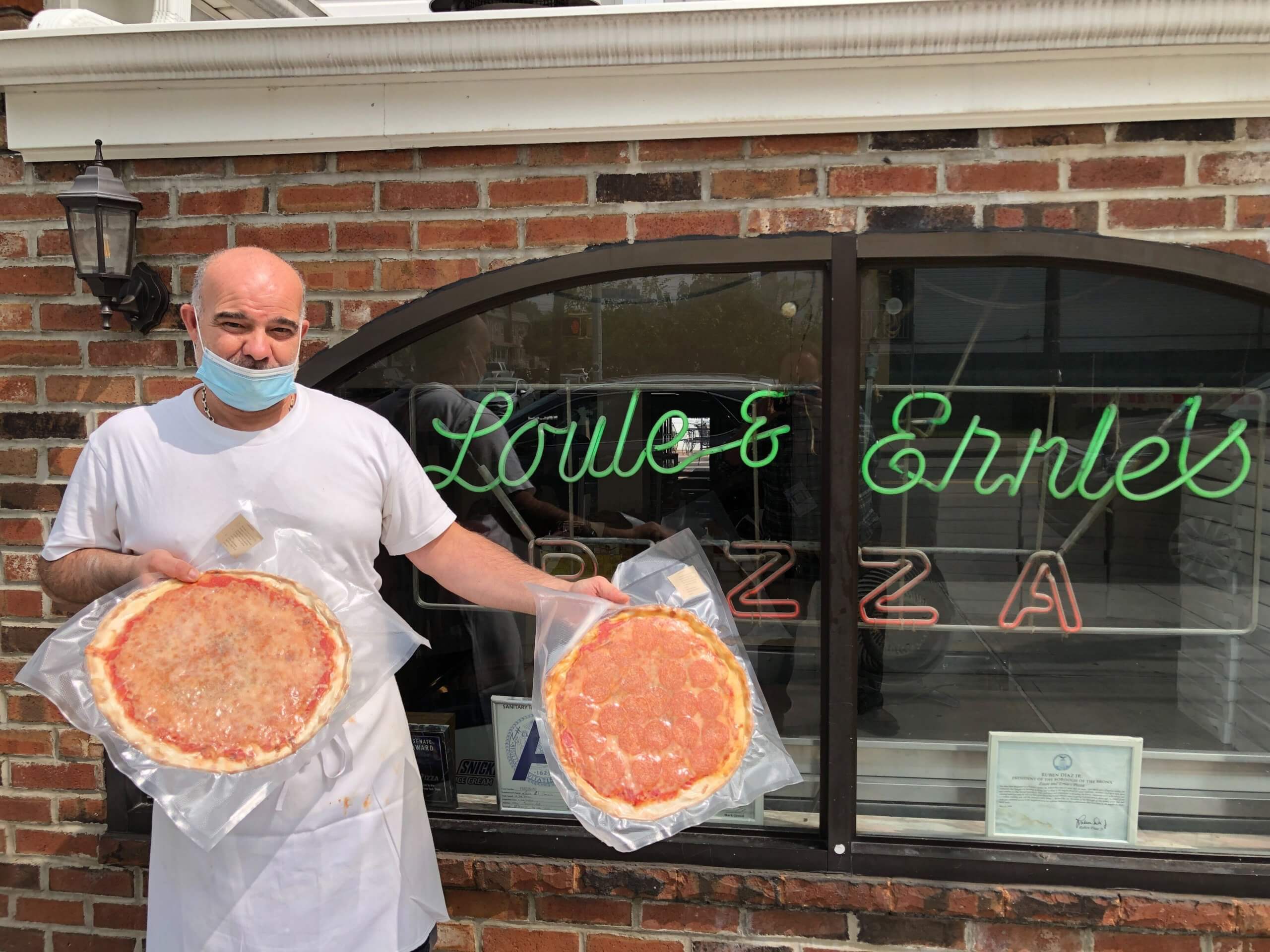 Ernie's pizza discount
