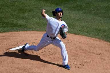 MLB: Wild Card-Miami Marlins at Chicago Cubs