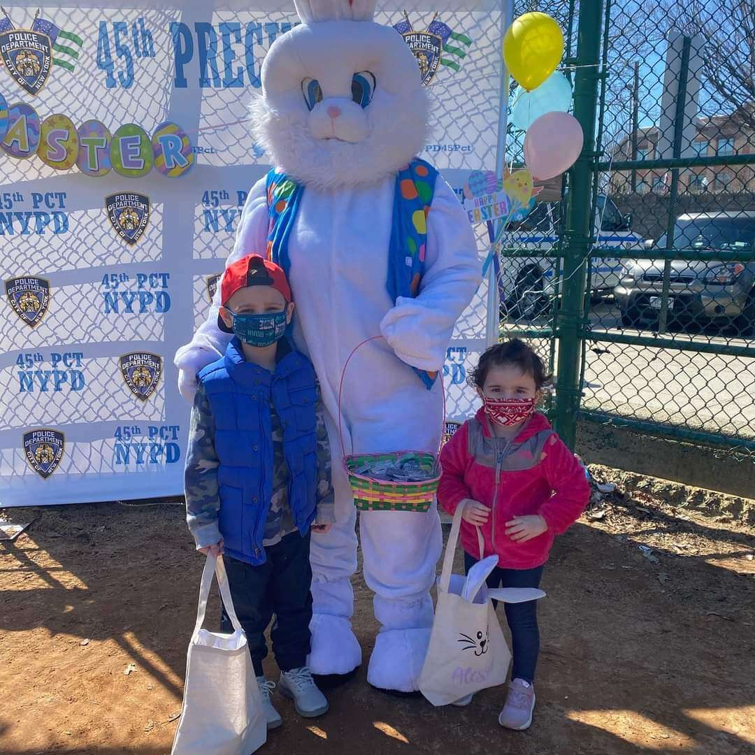 45th Precinct hosts Easter Egg Hunt Bronx Times