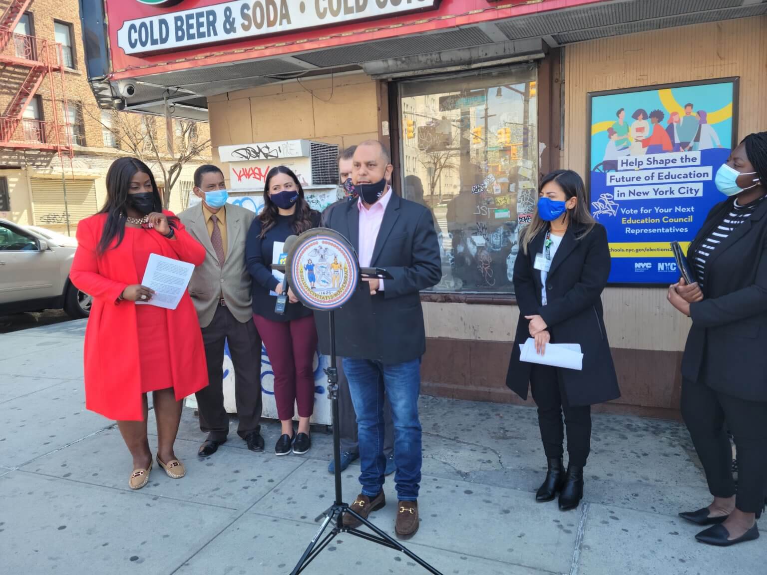Gibson And Bodega And Small Business Association Rally For Expansion Of Gibson and bodega and small business association rally for expansion of