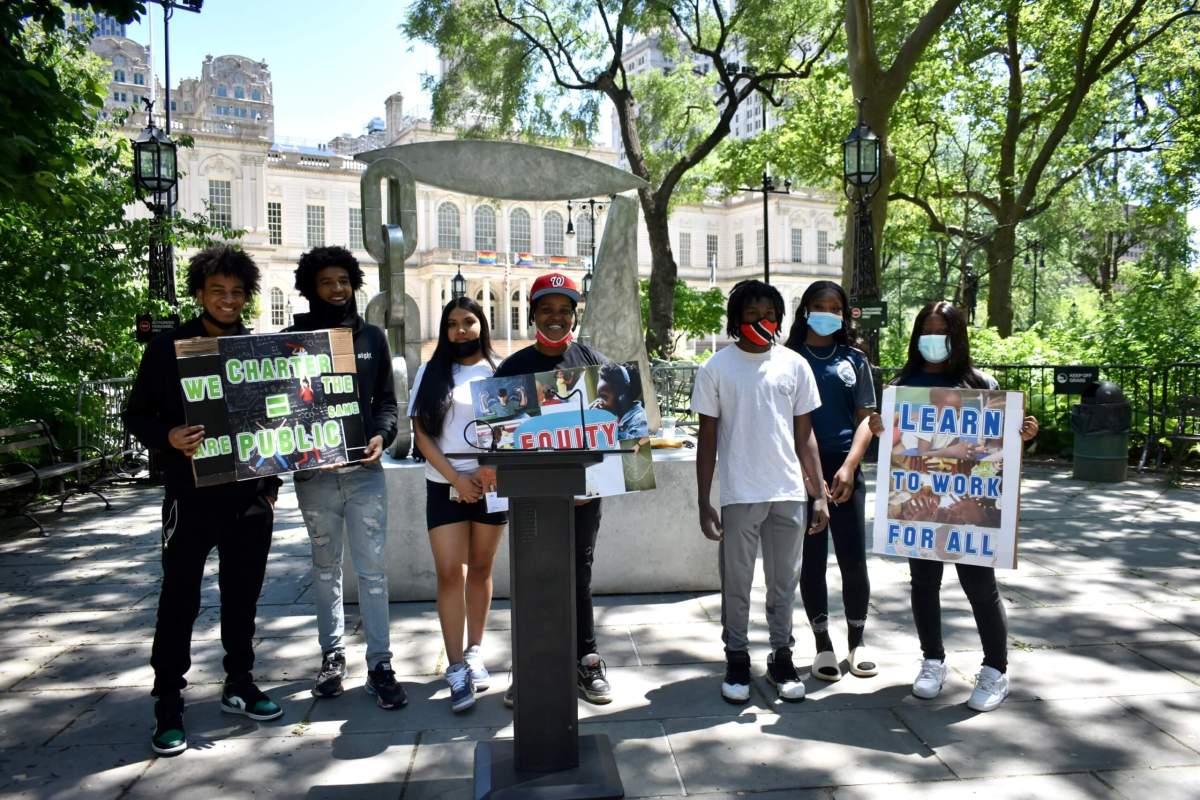 Bronx charter transfer schools call on the city to fairly fund