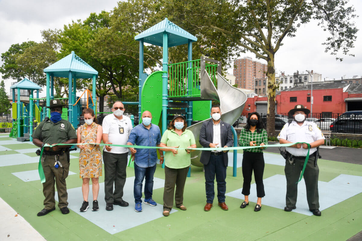 NYC Parks unveils 3.1M renovation of Pulaski Park Bronx Times