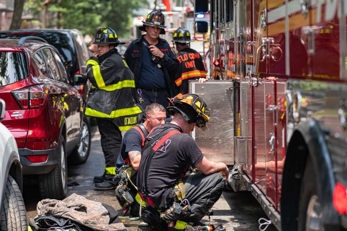 8 firefighters injured in 3-alarm fire on Coster Street – Bronx Times