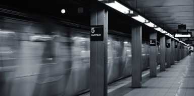 New York City 5th Ave Subway Train Station MTA Transit