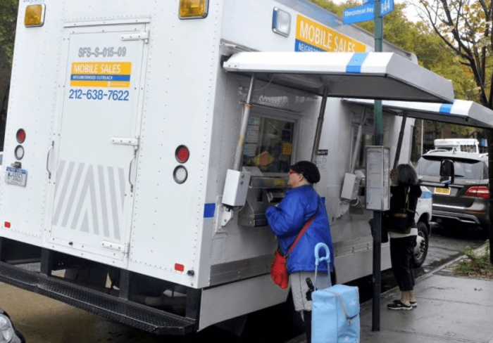 The MTA MetroCard Mobile Van will be coming to Throggs Neck.