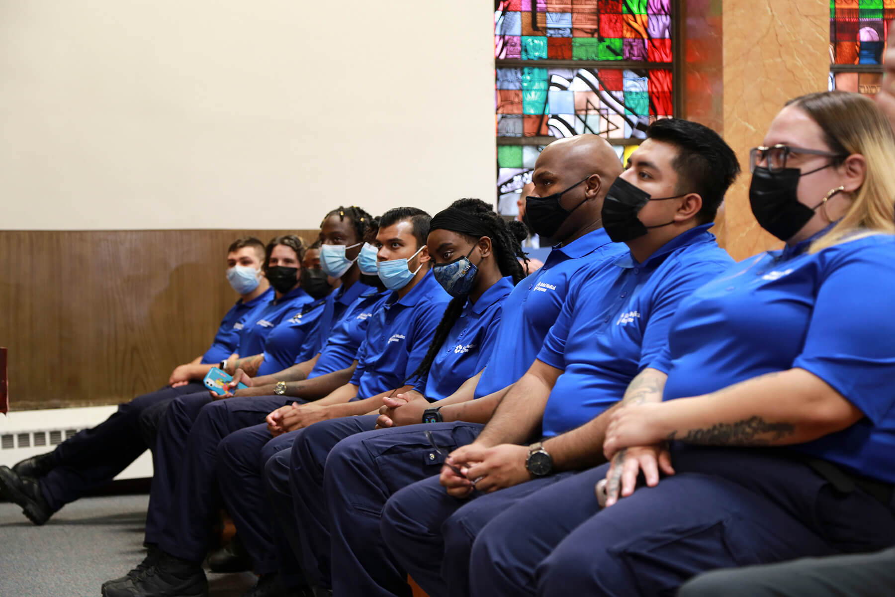 Hunter Ambulance's paid EMT training program graduates 14 – Bronx Times