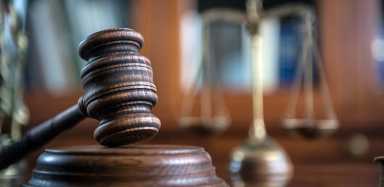 Law and Justice concept. Mallet of the judge, books, scales of justice.