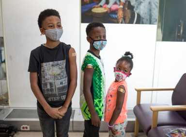 Kenechi (9), Amechi (7), Chizara (5) Acholonu