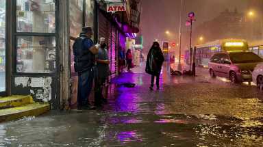 Remnants Of Hurricane Ida Move Through Northeast Causing Widespread Flooding