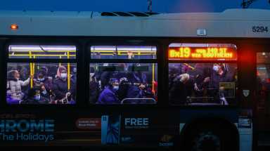 COVID, buses, MTA