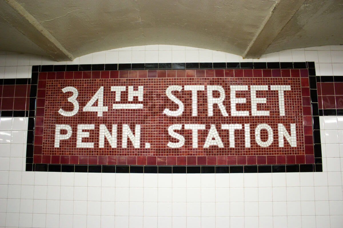 34th St. Subway Station, NYC