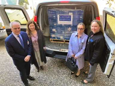Ukraine Afya Donation 0321 Calamari truck