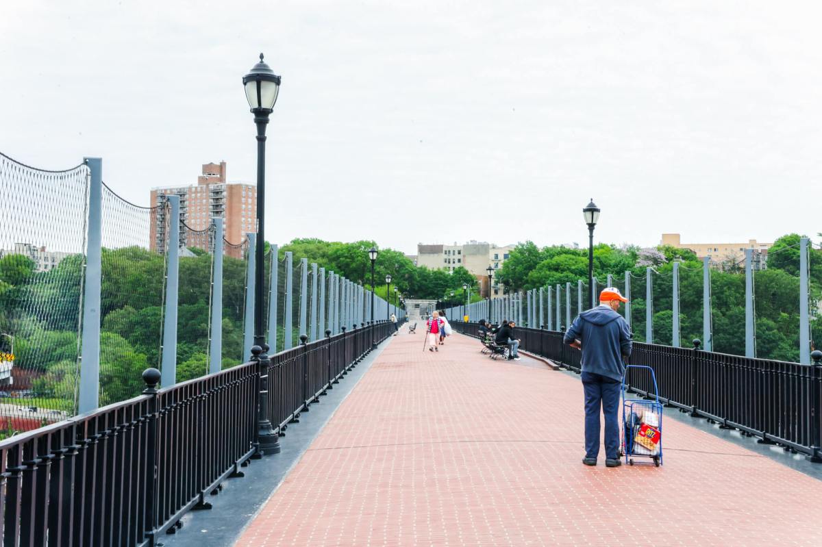 Highbridge, pedestrian bridge