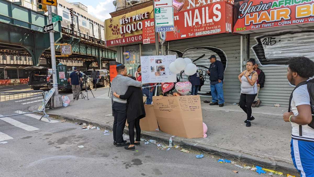 Foxhurst shooting vigil