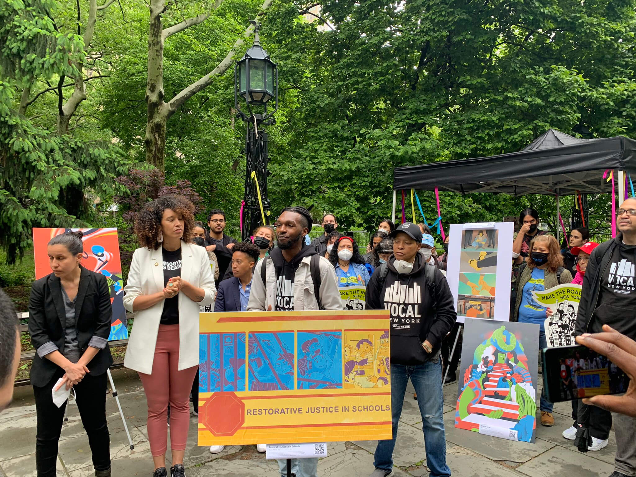 NYC Progressives’ public art campaign centers housing and homelessness