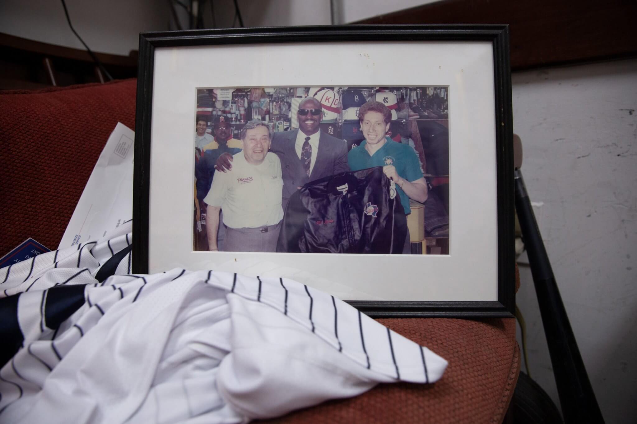 Moe Stein, secondgeneration owner of the Bronx’s iconic Frank’s Sports