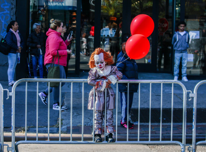 Community members participate in the annual Bronx Halloween Parade on Saturday, Oct. 22, 2022.