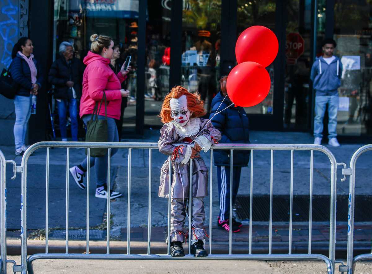 Community members participate in the annual Bronx Halloween Parade on Saturday, Oct. 22, 2022.